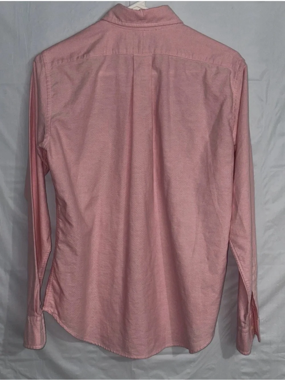 Ralph Lauren Light Pink Long-Sleeve Button-Down Shirt